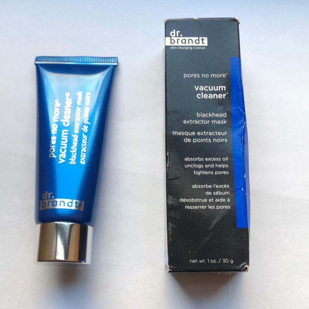 Dr Brandt Pores No More Vacuum Clean Pore Purifying Mask.